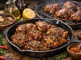 Cuisses de Poulet Marinés