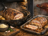 Cuisson du rôti de porc Orloff