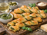 Feuilleté au Pesto