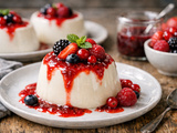 Panna Cotta aux Fruits Rouges