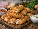 Roulés au Jambon Fromage
