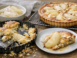 Tarte amandine poire