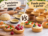 Tartelettes maison ou fonds prêts à garnir : le comparatif temps, coût et résultat