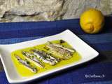 Boquerones en vinagre (anchois frais au vinaigre)