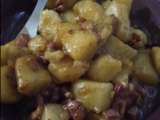 Pommes de terre sautées- Oignons- lardons - cookeo