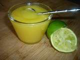 Lime curd ou curd de citron vert