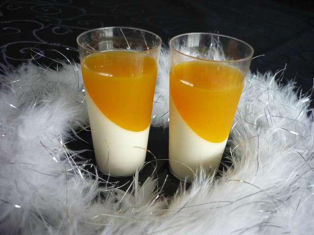 Recettes de Panna Cotta et Fruit de la passion