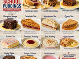 30 school puddings : Desserts cultes des cantines anglaises