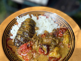Aubergines farcies au curry de Jamie Oliver