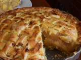 British apple pie (tourte traditionnelle anglaise aux pommes)