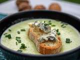 Broccoli and Stilton Soup (soupe de brocoli et Stilton)
