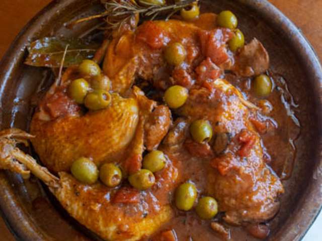 Recettes de Sauce tomate et Poulet