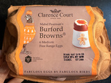 Œufs anglais Mabel Pearman’s Burford Browns Clarence Court