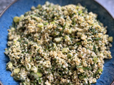 Taboubé vert à la mélasse de grenade d’Ottolenghi