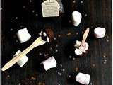 ☆ Calendrier de l'avent : 1 surprise par jour ☆ Jour 19 : Sucette chocolat-marshmallow pour chocolat chaud