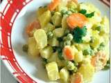 Curry de légumes, ou comment faire manger chou-fleur, carottes et petits pois aux enfants