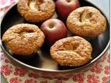 Muffins pomme-gingembre à la farine d'avoine