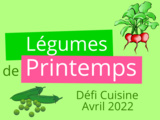 Défi du site de Recette.de du mois d'avril 2022 : Légumes de printemps