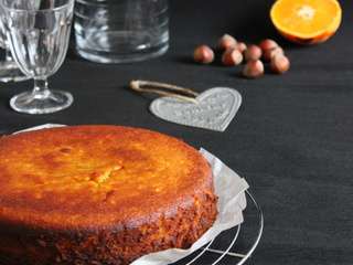 Gâteau à la mandarine et poudre d'amande et noisette... (Nigella Lawson, sans gluten)
