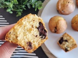 Muffins moelleux aux chunks de chocolat