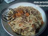 Macaronis a la bolognaise (cookéo)