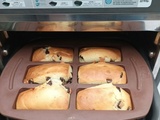 Muffins aux pepites de chocolat au combi Ninja