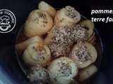 Pommes de terre farcies au cookeo