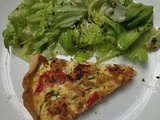 Tarte aux tomates 1 courgette et thon au combi Ninja