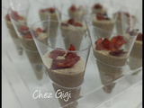 Verrine lentilles au chorizo