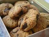 Cookies aux shuncks de chocolat noir by Laura Todd