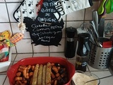 Carottes, cumin, chorizo, et chipo, sauce Skyr, Kefta, à l’ AirFryer
