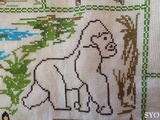 Case n le Gorille de la jungle, du Plaid Balade au Zoo