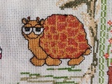 Case T2-4, Tortue girafe pour la Balade au Zoo