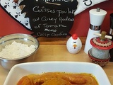 Cuisses de poulet au Curry Madras et tomate au Crisp Cookeo