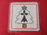 Dessous de verre le Sapin de Noël Breizh