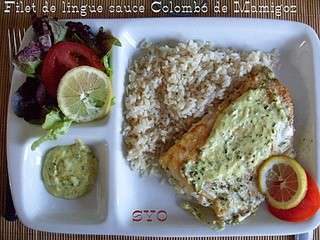 Filet de lingue sauce Colombo de Mamigoz