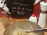 Linguine aux dés de jambon au St Agur en Petits Potins