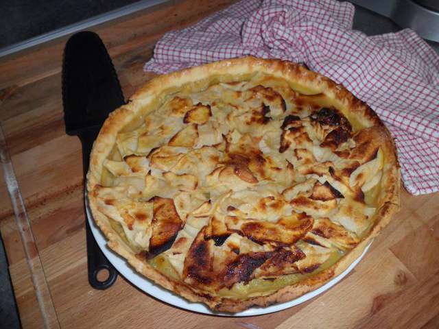 Recettes De Tarte Pommes Et Rhubarbe