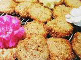 Cookies graines de sésame torréfiées/citron