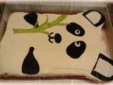 Gâteau croquant et gourmand thème panda