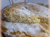 Gâteau minute à l'écorce de citron/ graines de Chia