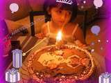 Gâteau d'anniversaire de ma princesse iklil