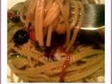 Spaghettis aux légumes