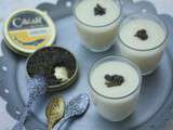 Entrée facile et festive : crème de chou-fleur façon Dubarry au caviar