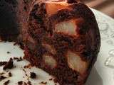 Gâteau chocolat-poires ultra facile et ultra rapide