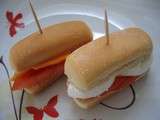 Mini sandwiches au fromage pour varier l'apéro