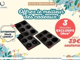 3 moules pour seulement 39 € , n'attendez pas pour en profiter