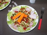 Assiette Mungo et ses légumes croquants (pour 1 pers)