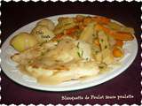 Blanquette de poulet sauce poulette