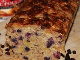 Cake pommes myrtilles aux flocons d’épeautre